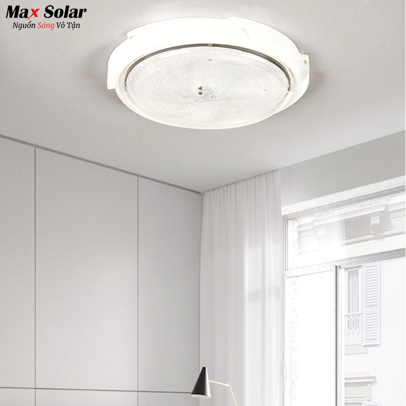 Đèn năng lương mặt trời ốp trần 1000W Maxsolar