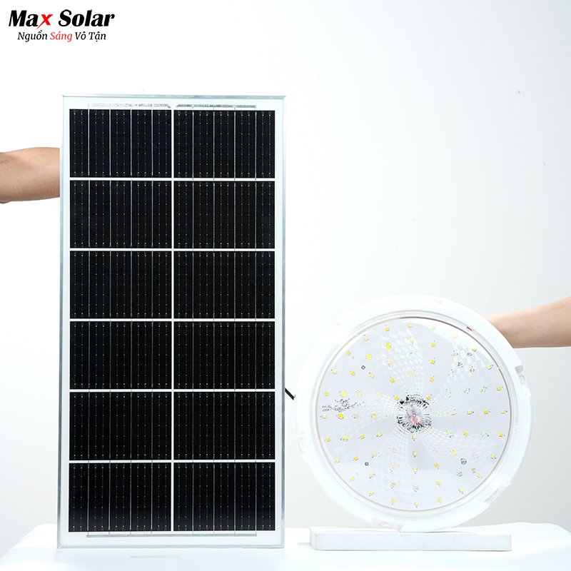 Đèn ốp trần năng lượng mặt trời 500W