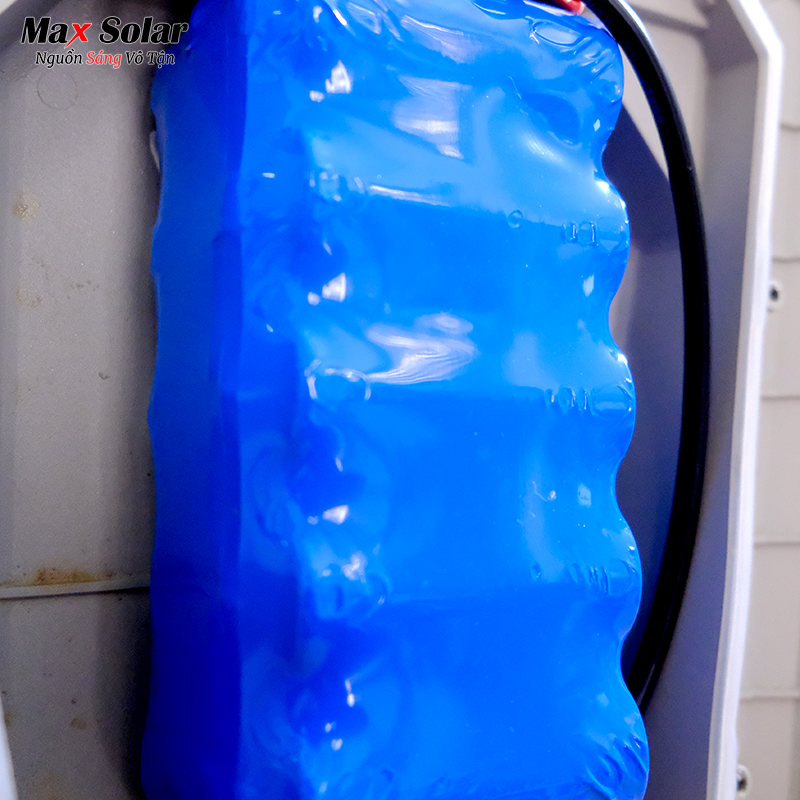Pin lưu trữ đèn năng lượng mặt trời với dung lượng lớn