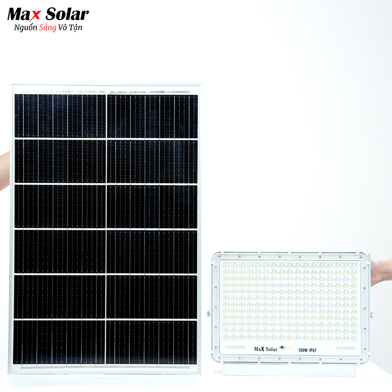 Đèn năng lượng mặt trời mắt ngọc 500w Maxsolar