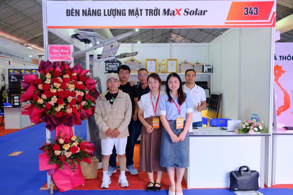 Maxsolar tham gia hội trợ đèn năng lượng mặt trời tại Hà Nội