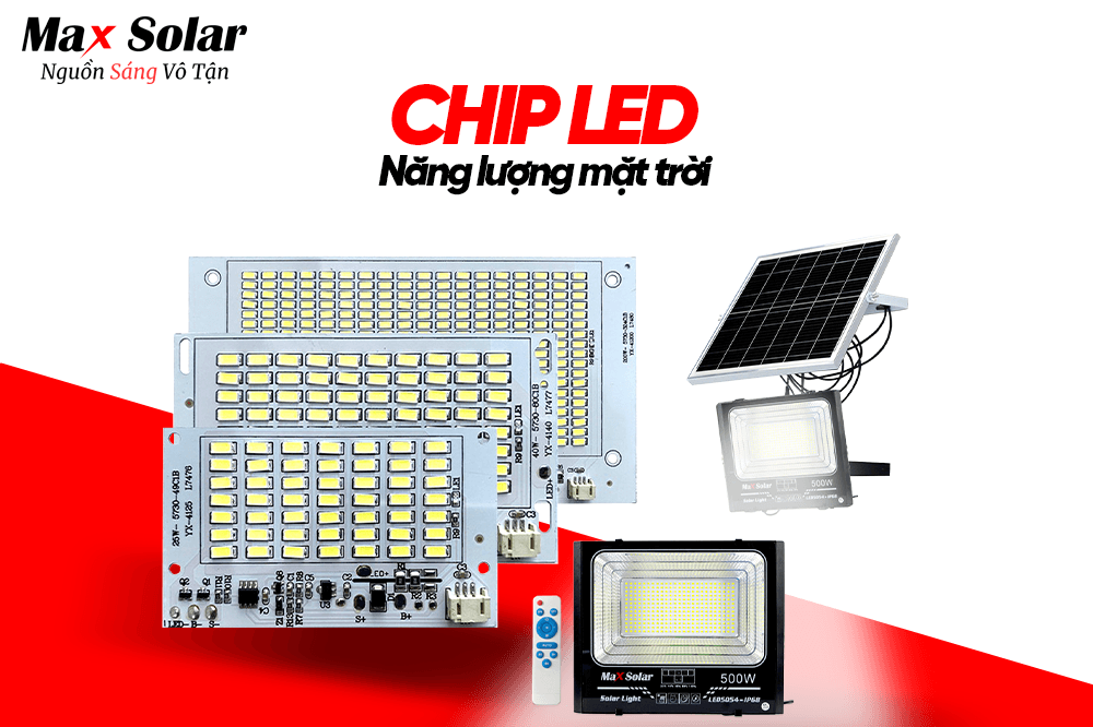 Chip LED đèn năng lượng mặt trời