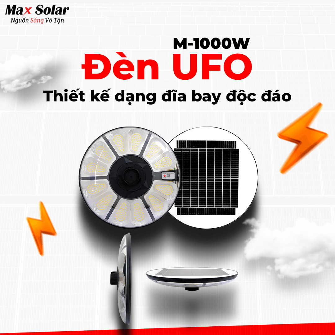 Đèn M-UFO 1000W thiết kế dạng đĩa bay độc đáo