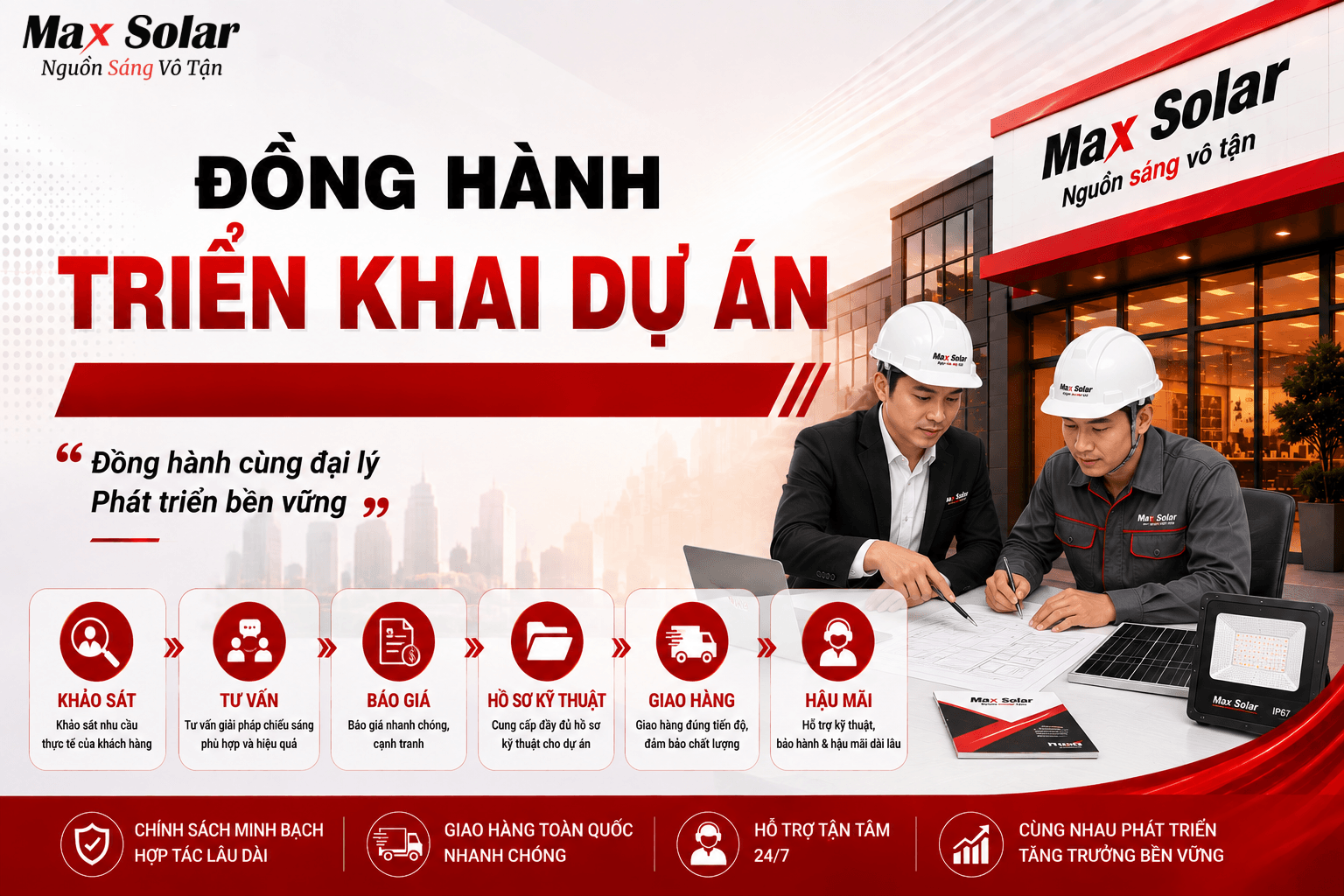 Đồng hành triển khai dự án