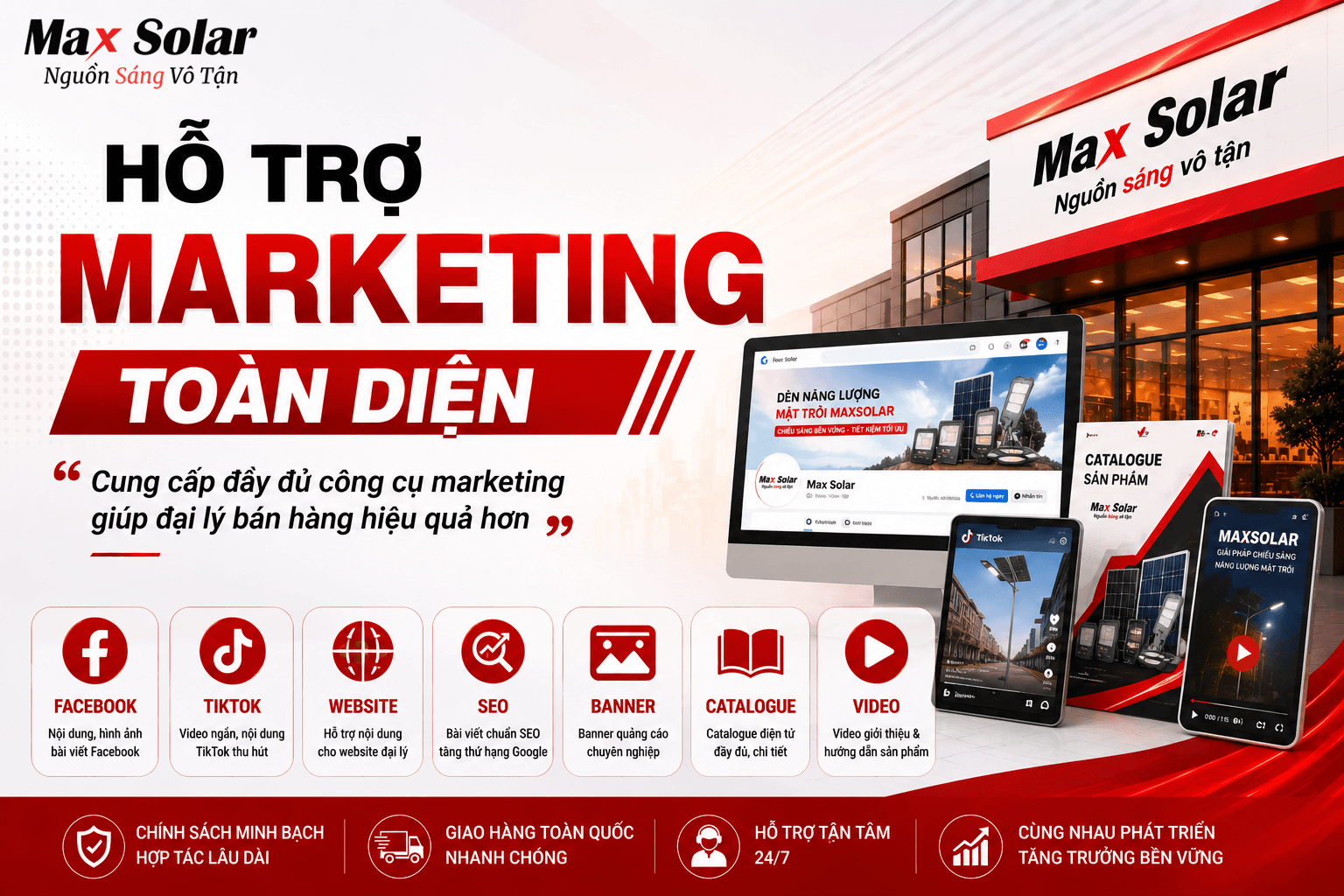 Hỗ trợ Marketing toàn diện
